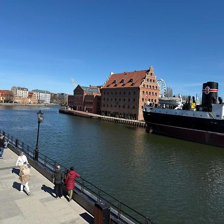 Motlawa Apartments - Old Town & River Viev, Fast Wifi Gdansk Ngoại thất bức ảnh