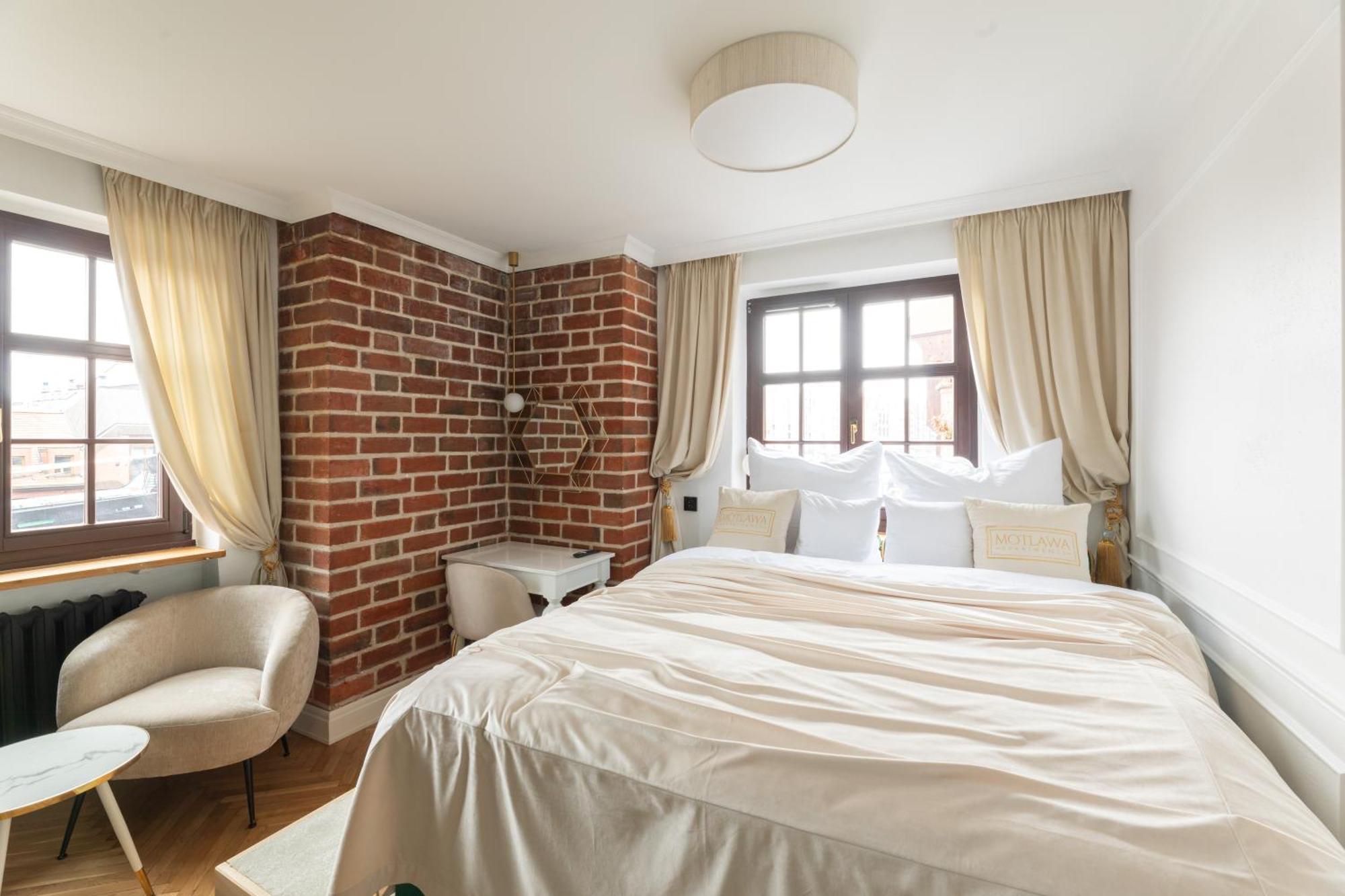 Motlawa Apartments - Old Town & River Viev, Fast Wifi Gdansk Ngoại thất bức ảnh