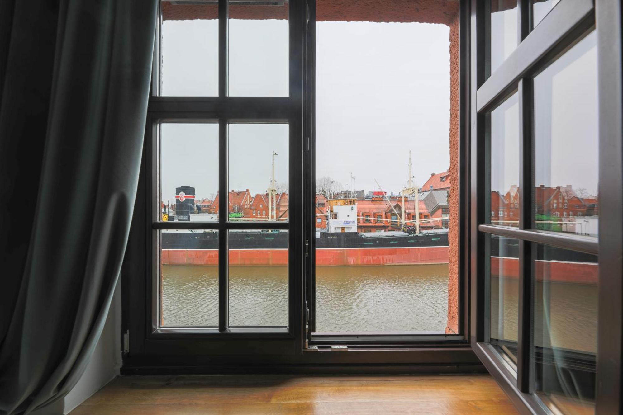 Motlawa Apartments - Old Town & River Viev, Fast Wifi Gdansk Ngoại thất bức ảnh