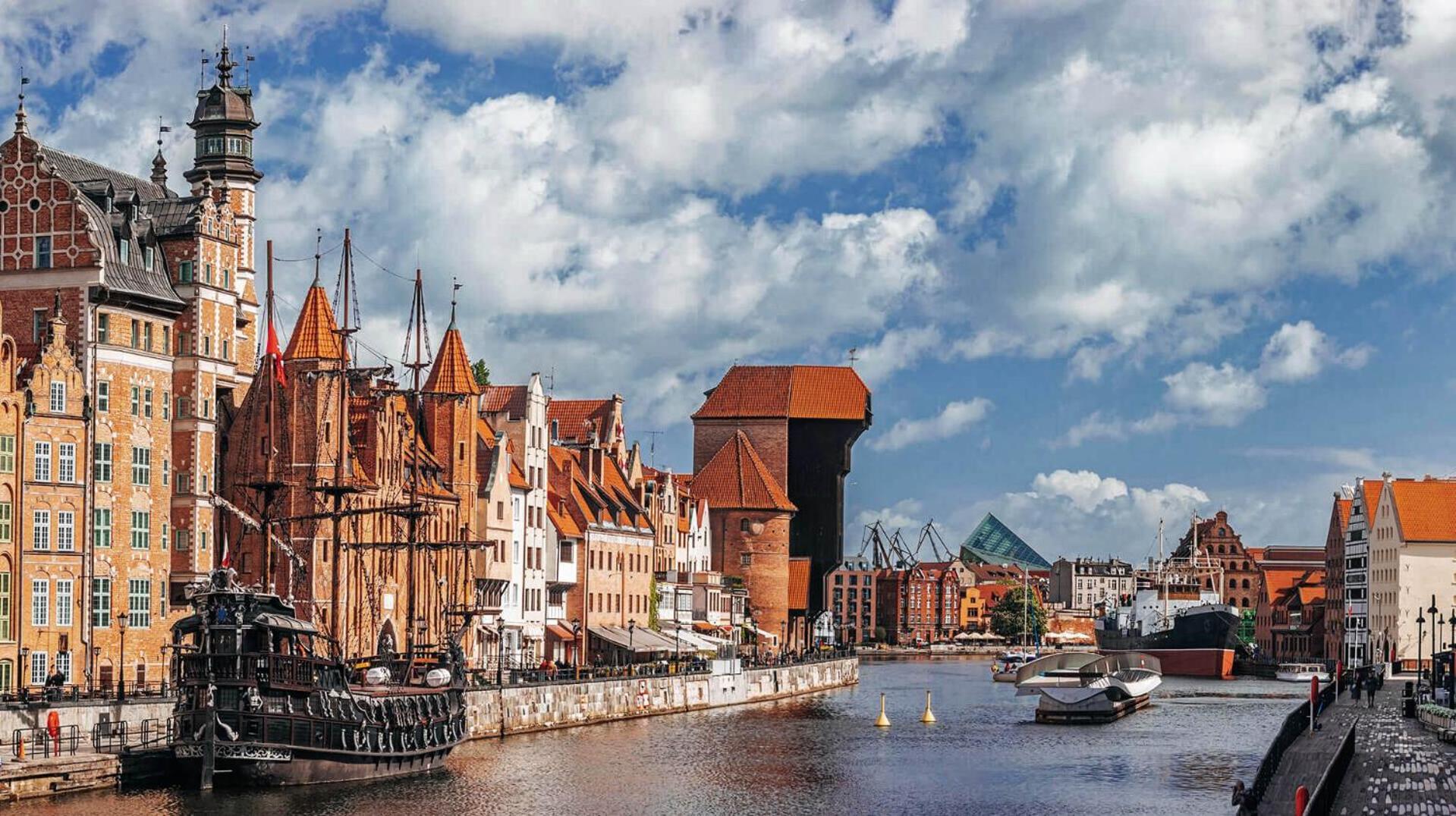 Motlawa Apartments - Old Town & River Viev, Fast Wifi Gdansk Ngoại thất bức ảnh