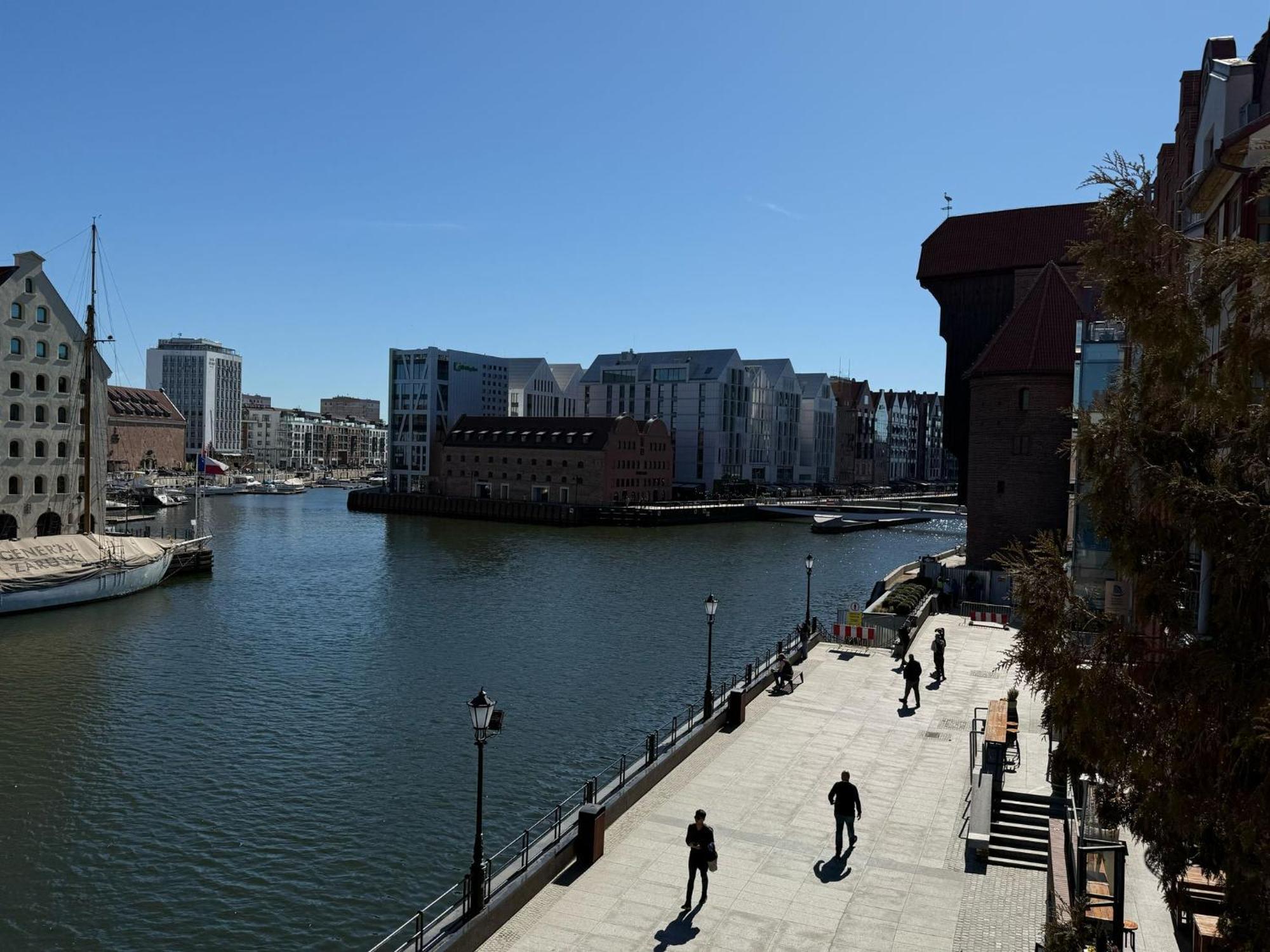 Motlawa Apartments - Old Town & River Viev, Fast Wifi Gdansk Ngoại thất bức ảnh